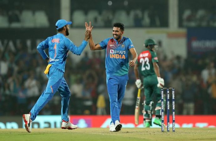 চাহারের তোপে হারলো বাংলাদেশ