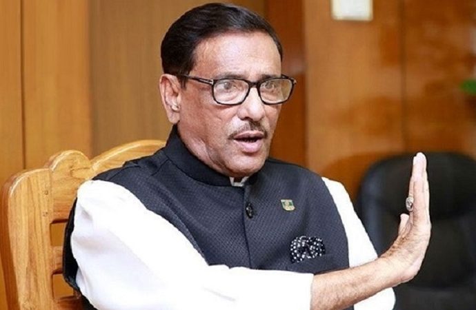 বিএনপি আন্দোলনে ব্যর্থ হয়ে চক্রান্তের পথ বেছে নিয়েছে : কাদের