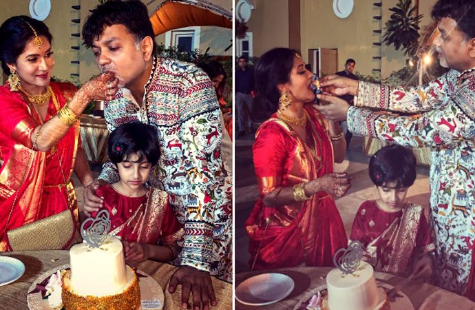 এবার বৌভাতের পর্বটাও সারলেন সৃজিত-মিথিলা