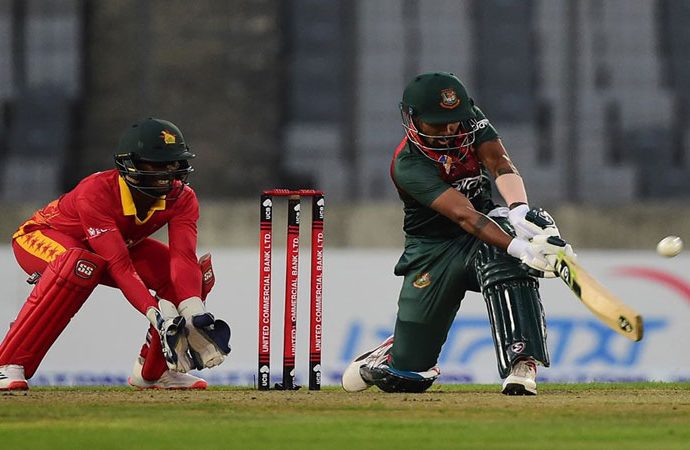 জিম্বাবুয়েকে ২০১ রানের লক্ষ্য দিলো টাইগাররা