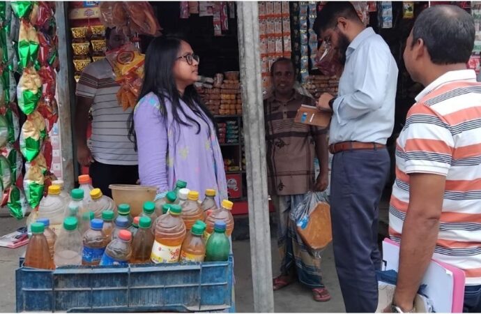 কালাইয়ে ভ্রাম্যমাণ আদালতের অভিযান, জরিমানা আরোপ
