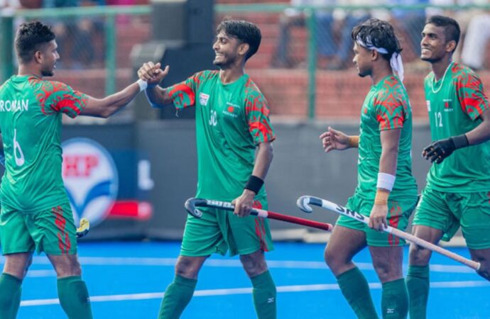 এশিয়া কাপ হকিতে বাংলাদেশ שוב ষষ্ঠ স্থানেই রয়েছে