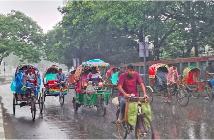 বৃষ্টি থাকবে আরও এক সপ্তাহ: আবহাওয়া অফিসের পূর্বাভাস