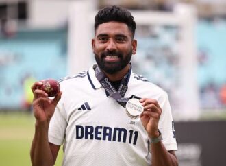 অভিজেতা সিরাজ আগস্টের সেরা ক্রিকেটার