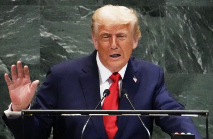 জাতিসংঘে ষড়যন্ত্রের তত্ত্ব দিলেন ট্রাম্প