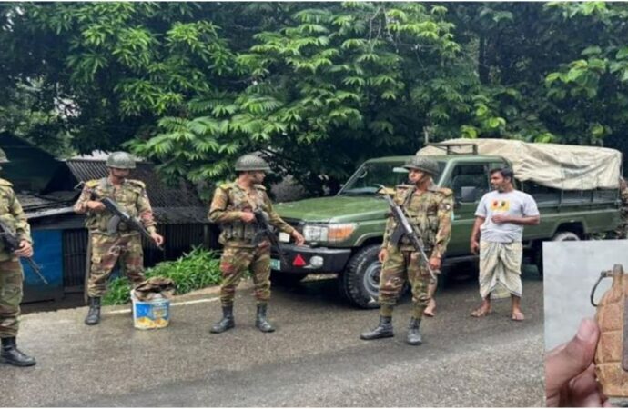 চাঁদপুরে অবিস্ফোরিত গ্রেনেড উদ্ধার