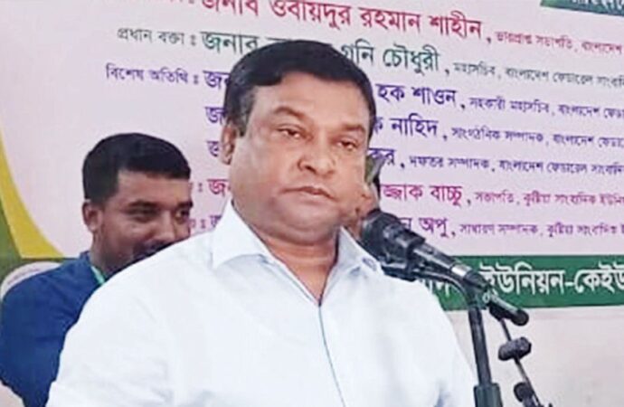 সাংবাদিকরা পেশাজীবীদের মধ্যে সবচেয়ে বেশি নীতি সচেতন: কাদের গনি চৌধুরী