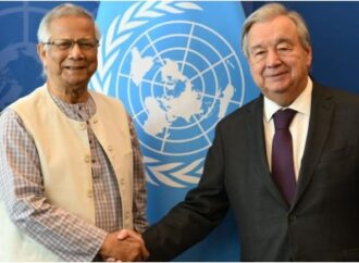 গণতান্ত্রিক উন্নয়নে বাংলাদেশের পূর্ণ সমর্থন ব্যক্ত গুতেরেসের