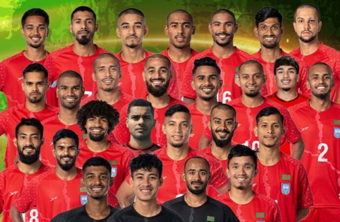 হামজাসহ ২৮ সদস্যের বাংলাদেশ প্রাথমিক ফুটবল দল ঘোষণা