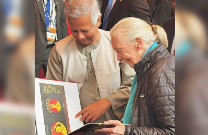 বিশ্বখ্যাত প্রাণিবিজ্ঞানী ড. জেন গুডলের মৃত্যুতে প্রধান উপদেষ্টার শোক