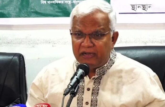 ডা. জাহিদ: সরকার নয়, জনগণ সিদ্ধান্ত নিবে আওয়ামী লীগের নিষিদ্ধের ব্যাপারে