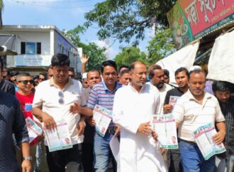 তারেক রহমানের ৩১ দফা নিয়ে তারেক মুন্সীর গণসংযোগ