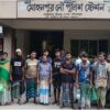 ইলিশ রক্ষায় মেঘনায় নৌ-পুলিশের বিশেষ অভিযান, ১৬ জেলেকে আটক