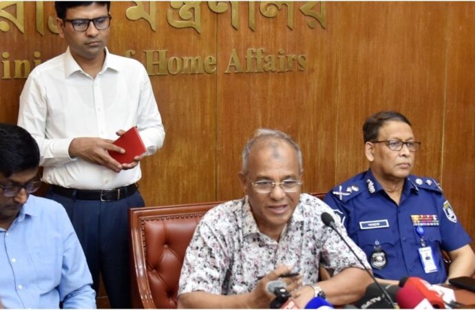 সরকারের প্রস্তুতি রয়েছে ফেব্রুয়ারিতে জাতীয় সংসদ নির্বাচন আয়োজনে: স্বরাষ্ট্র উপদেষ্টা