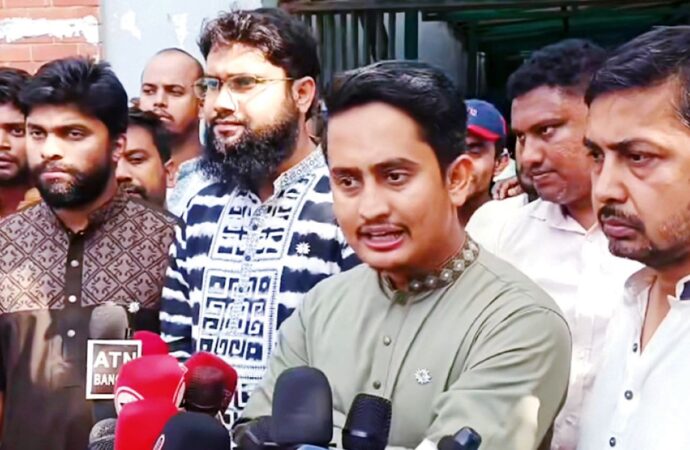 এনসিপিকে শাপলা প্রতীক দেওয়ার কোন আইনি বাধা নেই: সারজিস আলম