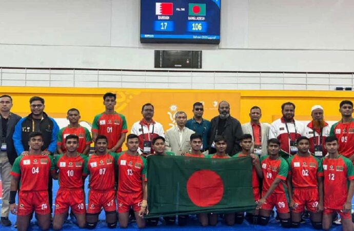 এশিয়ান যুব গেমসে ইতিহাস গড়ল বাংলাদেশ বালক কাবাডি দল