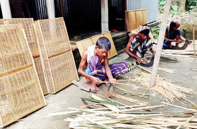 সরিষাবাড়িতে মাছ ধরা ডারকি, চাঁই ও পলো হারিয়ে যাচ্ছে বাংলার ঐতিহ্য