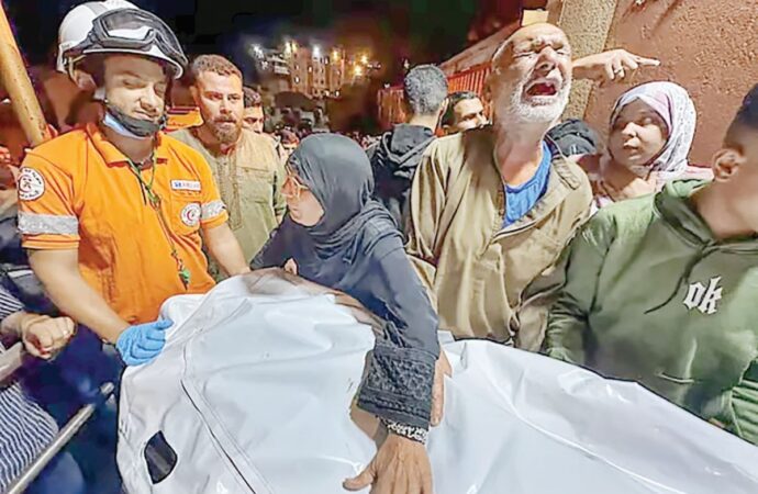 গাজায় ব্যাপক ইসরায়েলি হামলা, শতাধিক ফিলিস্তিনি নিহত