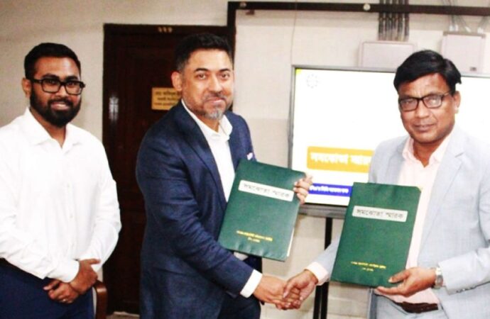 বিজিএমইএ-এনপিও সমঝোতা স্মারক স্বাক্ষর