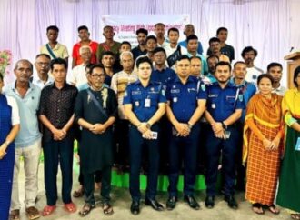 কুলাউড়ায় পাহাড়ি পুঞ্জিতে শান্তির বার্তা দিলেন ওসি