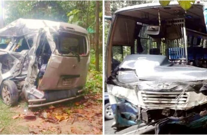 চকরিয়ায় বাস-মাইক্রোবাসের মুখোমুখি সংঘর্ষে ৫ জনের মৃত্যু