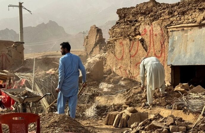আফগানিস্তানে সূচক ভৌগোলিক কারণ ও ভূমিকম্পের কারণবর্ণনা