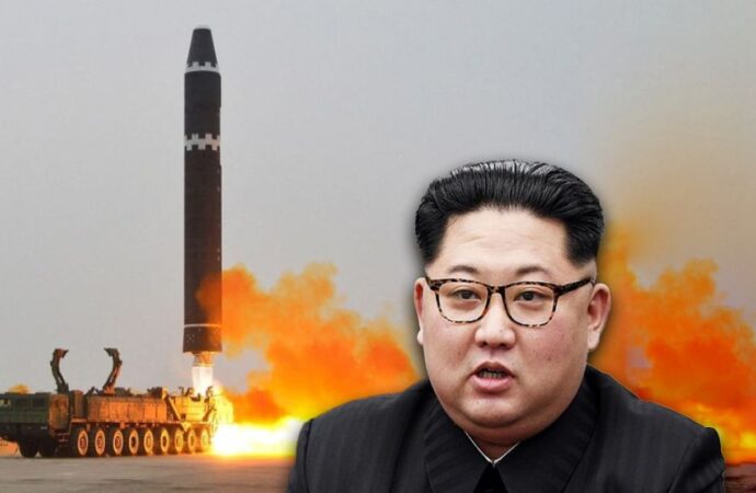 উত্তর কোরিয়া থেকে ব্যালিস্টিক ক্ষেপণাস্ত্র ছুড়লেন কিম জং উন