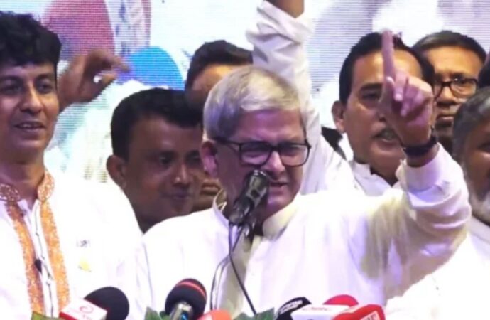 মির্জা ফখরুলের আহ্বান: হিন্দু-মুসলমান ভাই ভাই, ধানের শীষে ভোট দিন