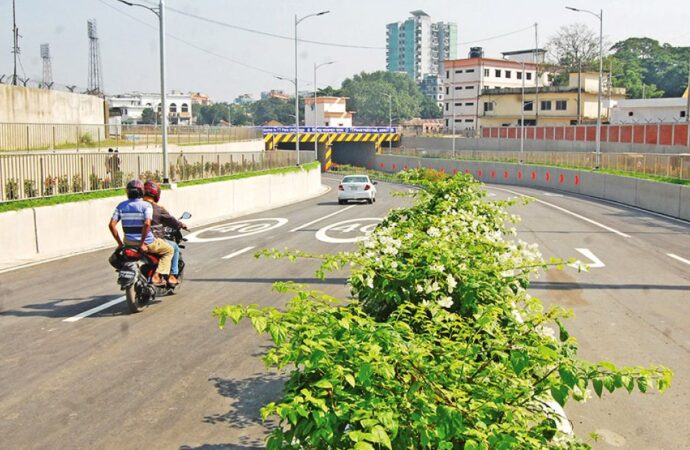 টিটিপাড়া আন্ডারপাস আনুষ্ঠানিকভাবে উদ্বোধন