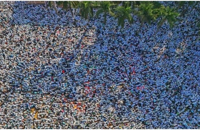 সোহরাওয়ার্দী উদ্যানে খতমে নবুওয়ত মহাসম্মেলনে মানুষের ঢল