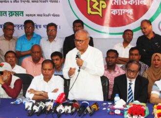 শেখ হাসিনা রাতের ভোটের নামে ৮ হাজার কোটি টাকা লুট করেন: রিজভী