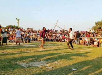 নওগাঁয় গ্রামীণ ঐতিহ্যবাহী খেলার উৎসব অনুষ্ঠিত