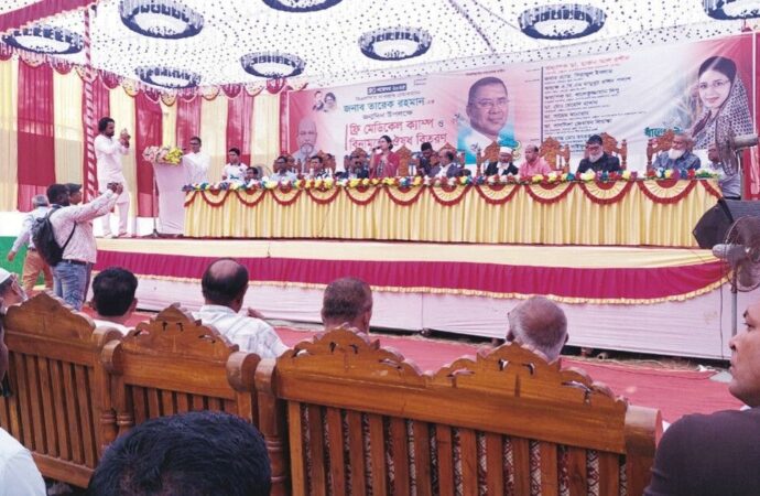 তারেক রহমানের জন্মদিনে শেরপুরে বিনামূল্যে চিকিৎসা ও ওষুধ বিতরণ বিএনপি