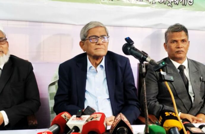 দেশে সহনশীল রাজনৈতিক পরিবেশ সৃষ্টি হয়েছে: মির্জা ফখরুল