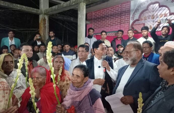 বরগুনায় সাত শতাধিক হিন্দু ধর্মাবলম্বী বিএনপিতে যোগদান