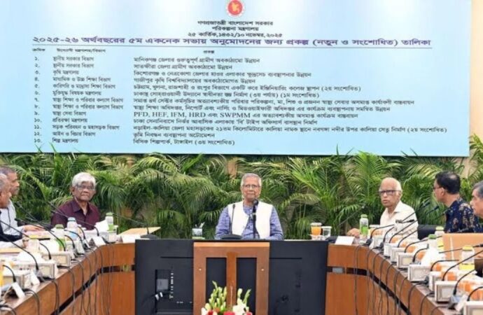 জুলাই শহীদ পরিবারের জন্য ১৫৬০টি ফ্ল্যাটসহ ১৮ প্রকল্পের অনুমোদন