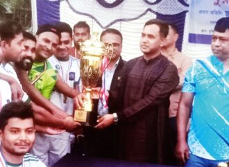 ঝালকাঠিতে পুলিশ সুপার কাপ ফুটবল প্রতিযোগিতা অনুষ্ঠিত