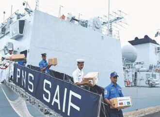 পাকিস্তানের সমুদ্রপথে শ্রীলঙ্কায় ত্রাণ পাঠানোর উদ্যোগ