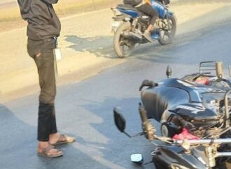 মাধবপুরে মহাসড়কে মুখোমুখি সংঘর্ষে মোটরসাইকেল আরোহী নিহত