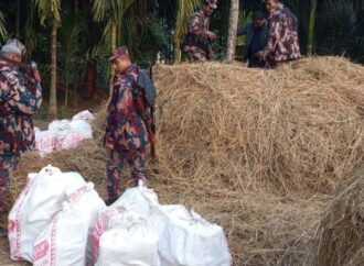 গারো পাহাড়ে খড়ের গাদায় মিললো ভারতীয় সাবান