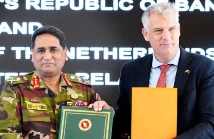 বাংলাদেশ-নেদারল্যান্ডসের মধ্যে নৌ-প্রতিরক্ষা চুক্তি স্বাক্ষর