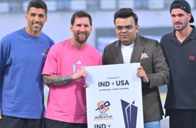 টি-টোয়েন্টি বিশ্বকাপের টিকিট পেলেন মেসি