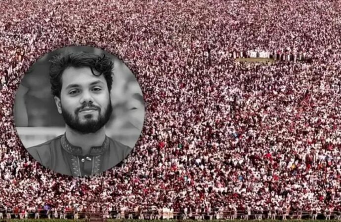 ওসমান হাদির জানাজায় লাখো মানুষের অংশগ্রহণ