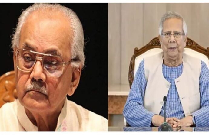 প্রধান উপদেষ্টার গভীর শোক প্রকাশ করে বীর উত্তম এ কে খন্দকারের মৃত্যুতে শ্রদ্ধা