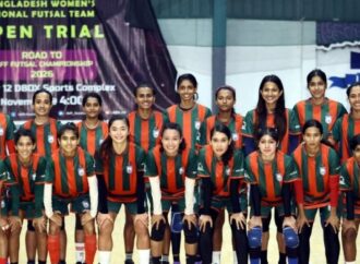 সাবিনার নেতৃত্বে বাংলাদেশের প্রথম সাফ ফুটসাল চ্যাম্পিয়নশিপে অংশগ্রহণ