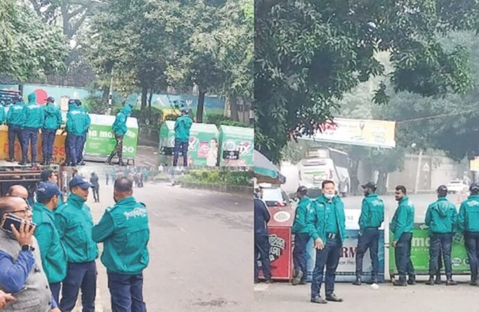 নিরাপত্তা চাদরে ঢাকা গুলশানের ১৯৬ নম্বর বাড়িসহ আশেপাশের এলাকা