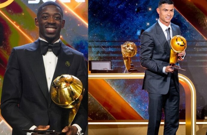 গ্লোব সকার অ্যাওয়ার্ড ২০২৫: দেম্বেলের নৈপুণ্য ও রোনালদোর ১০০০ গোলের মাইলফলক