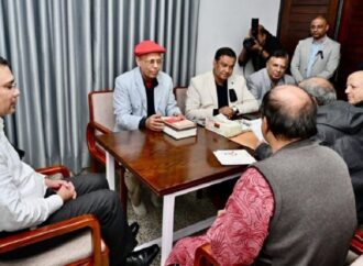 তারেক রহমানের সঙ্গে জাতীয় প্রেসক্লাব নেতাদের বৈঠক