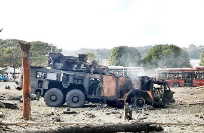 ভেনিজুয়েলায় মাদুরোকে আটক: ৪০ জনের মৃত্যু