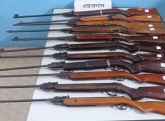 গহীন পাহাড়ে অস্ত্র তৈরির কারখানা ও বড় পরিমাণ অস্ত্র উদ্ধার